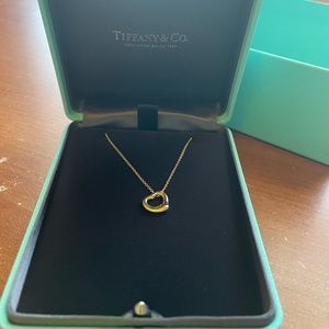 Tiffany & Co. Elsa Peretti Open Heart Necklace